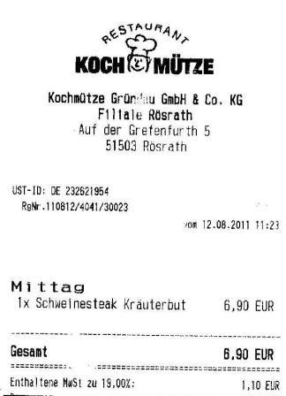 emfk Hffner Kochmtze Restaurant